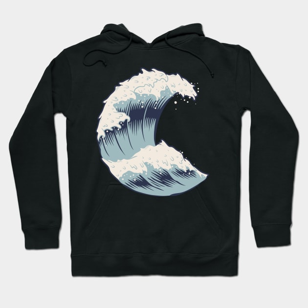 Popular Wave Hoodie by SummerTshirt